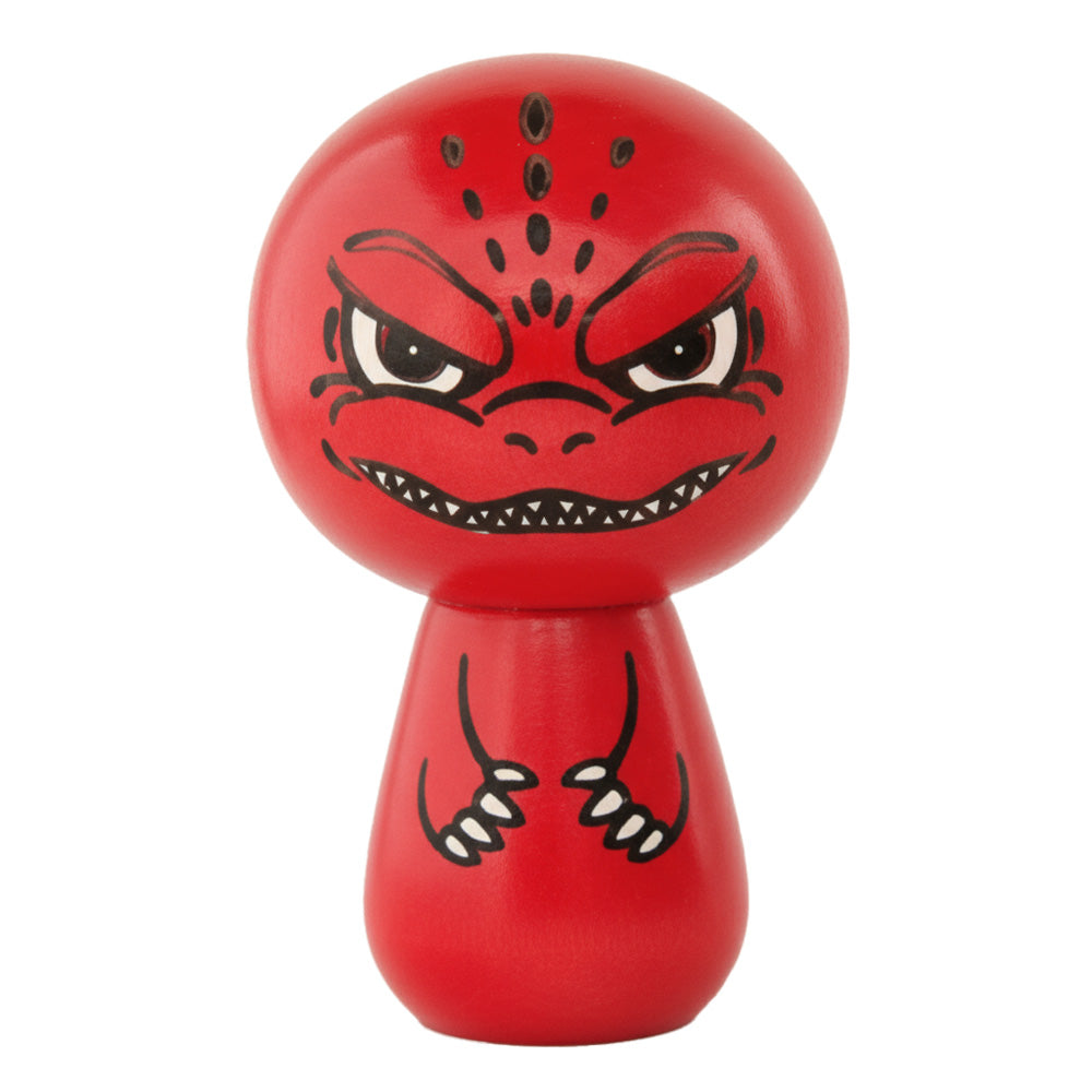 GODZILLA - GODZILLA meets Japanese traditional craft debut 70th anniversary / こけし / 小 / 炎 / レッド